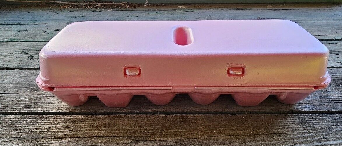 Styrofoam Egg Cartons (50 pack) Pink